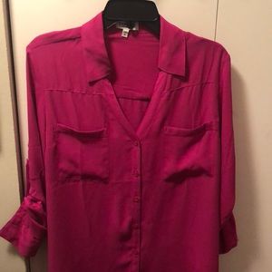 Pink Portofino Button Down Blouse